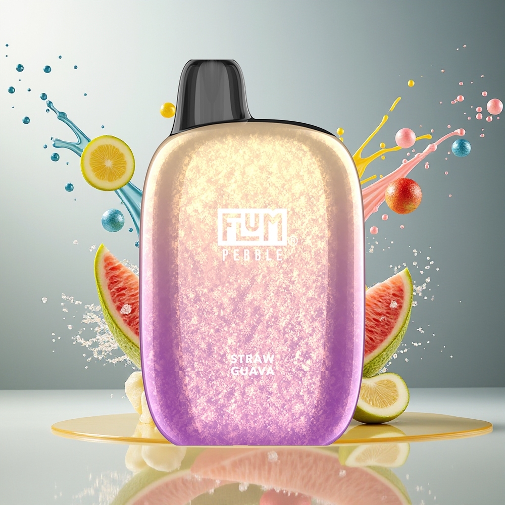 Finland tukku Flum Pebble 6000 - 10ml nestemäärä, 5% nikotiinipitoisuus, Type-C-laturi