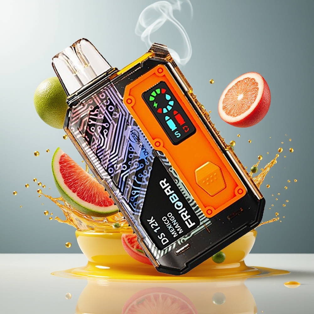 Finland tukku FRIOBAR DS 12K Kertakäyttöinen Vape - 10ml Säiliö, 12000 Tupakointia, 650mAh Akku