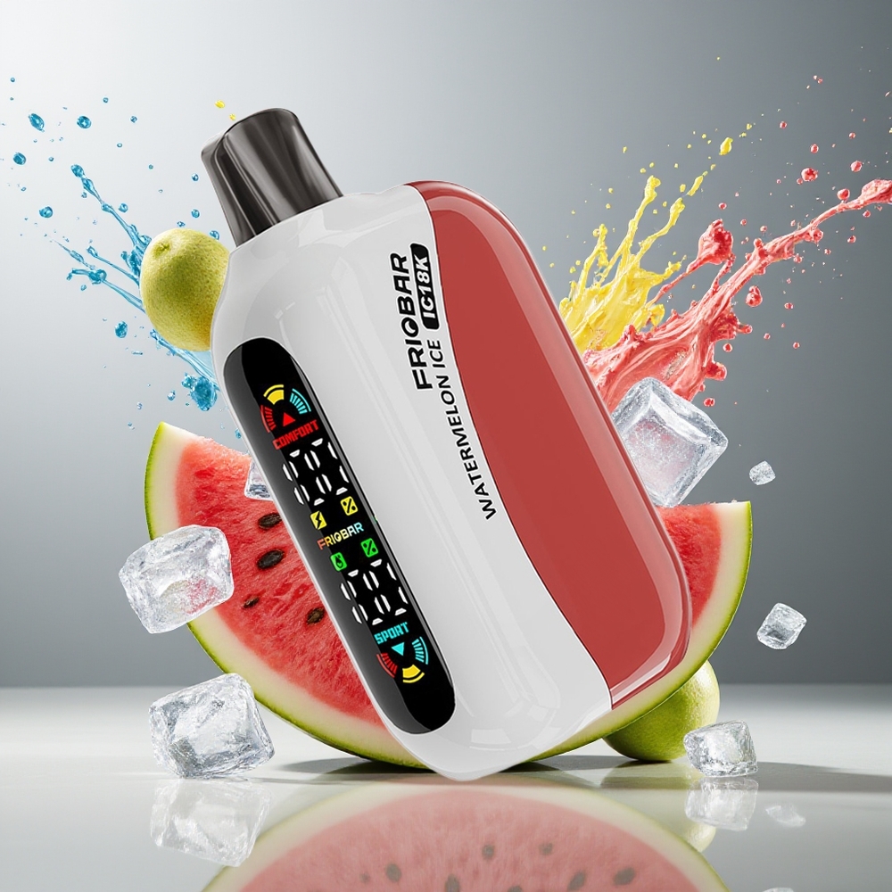Finland tukku FRIOBAR IC18K 18000 Kertakäyttöinen Vape - 18ml Säiliö & 18000 Savuketta