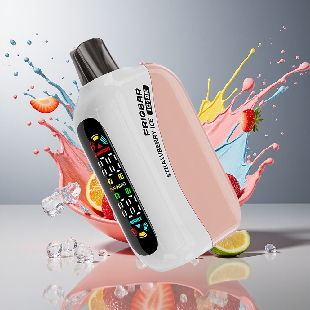 Finland tukku FRIOBAR IC18K 18000 Kertakäyttöinen Vape 18ml nestemäärä 18000 vedon pituus
