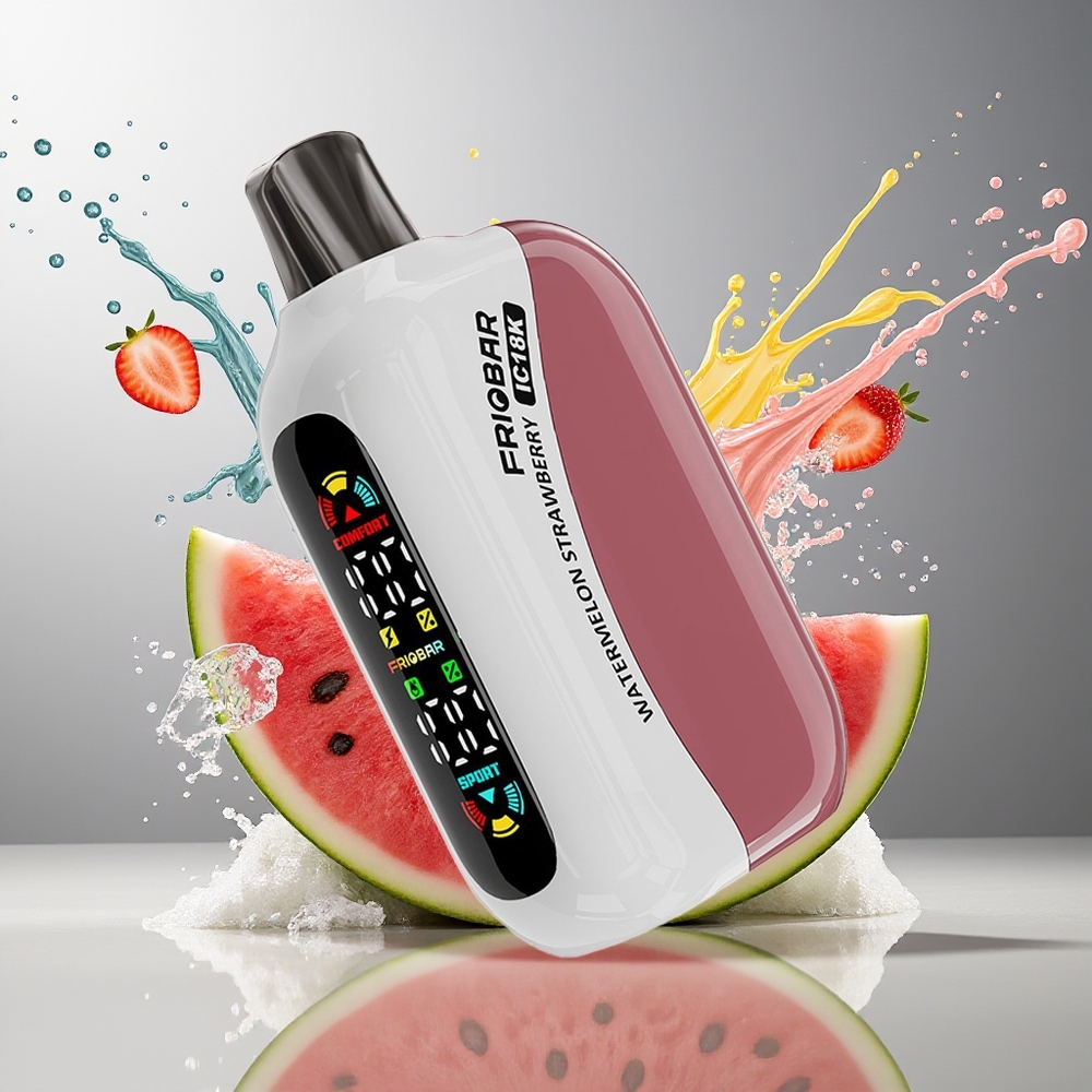 Finland tukku FRIOBAR IC18K 18000 Kertakäyttöinen Vape 18ml nestemäärä & 18000 vedonlaskua