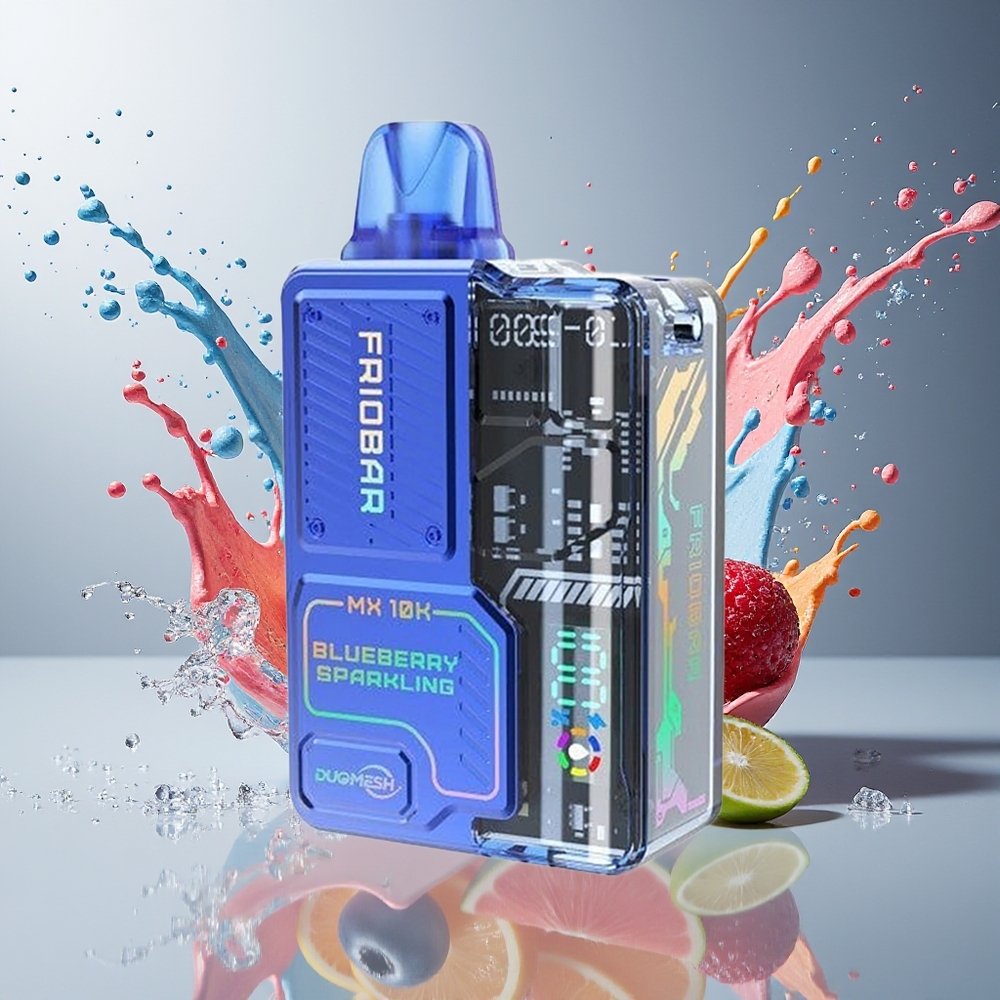 Finland tukku FRIOBAR MX 10K Kertakäyttöinen Vape - 10 ml tölkki, 10000 savuketta, 50 mg/ml nikotiinia