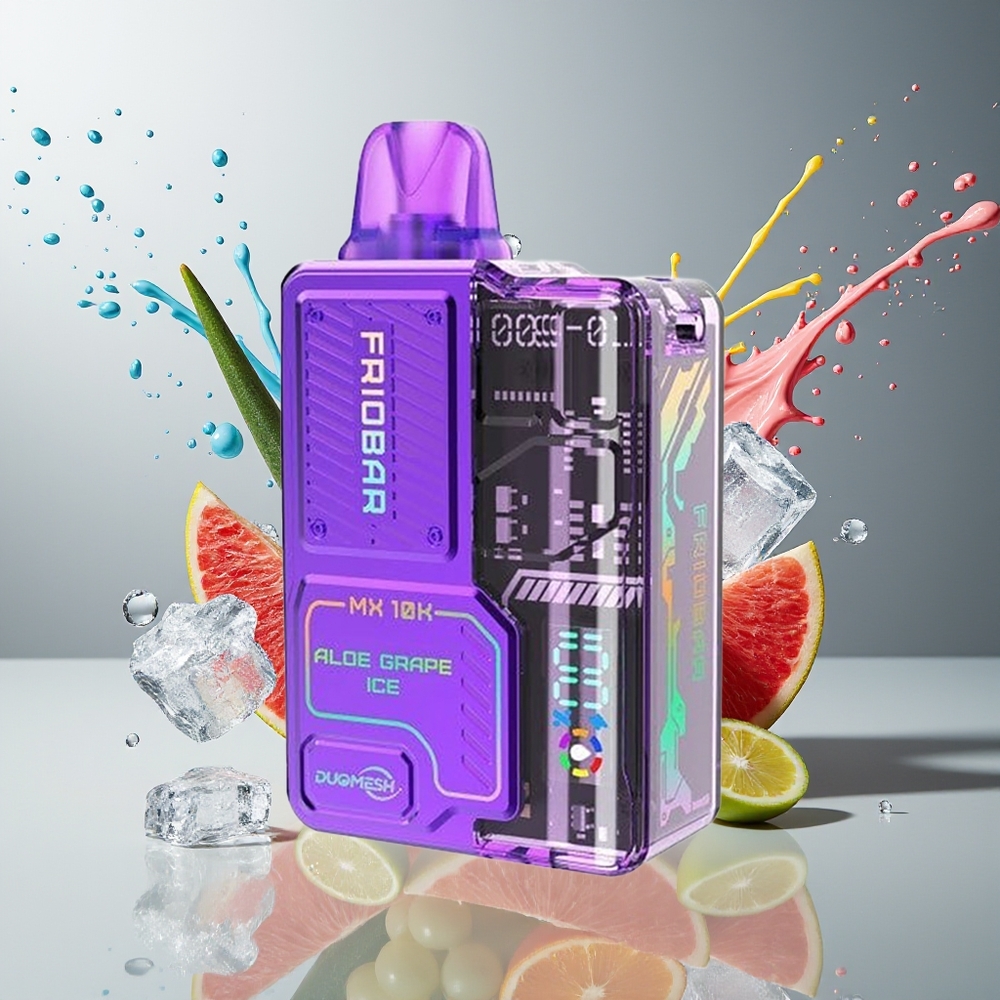 Finland tukku FRIOBAR MX 10K Kertakäyttöinen Vape - 10ml säiliö, 10000 savuketta, 50mg/ml nikotiinia