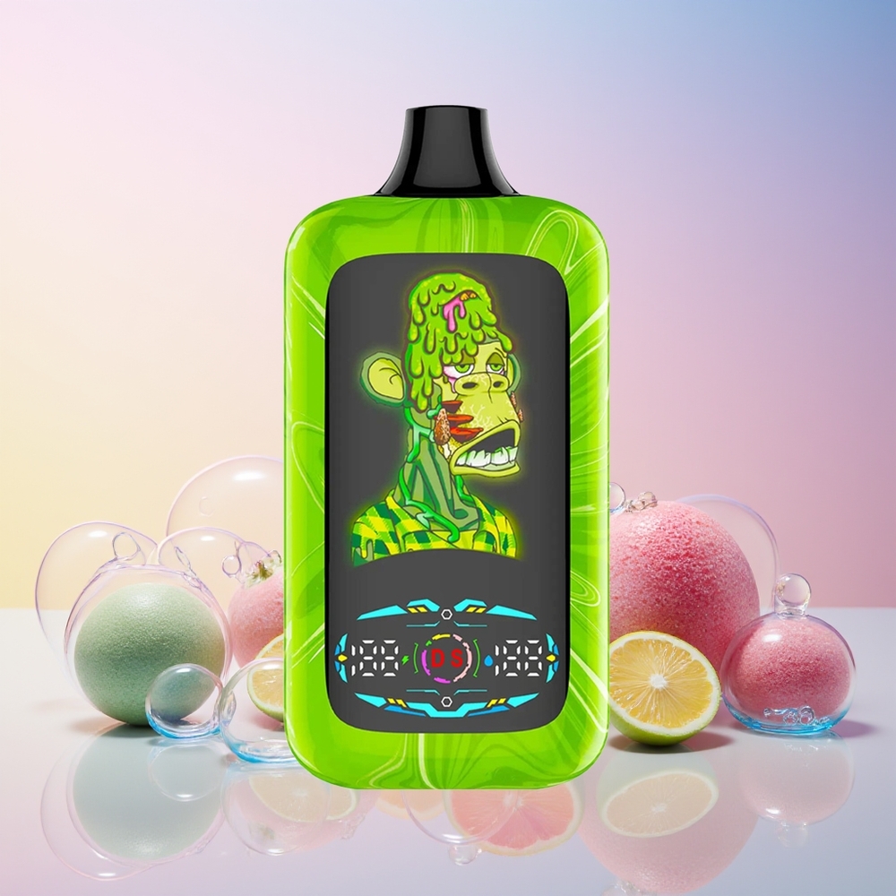 Finland tukku Fumot Digital Monkey Disposable Vape 40000 Puffia ja Kaksoismoottoritila