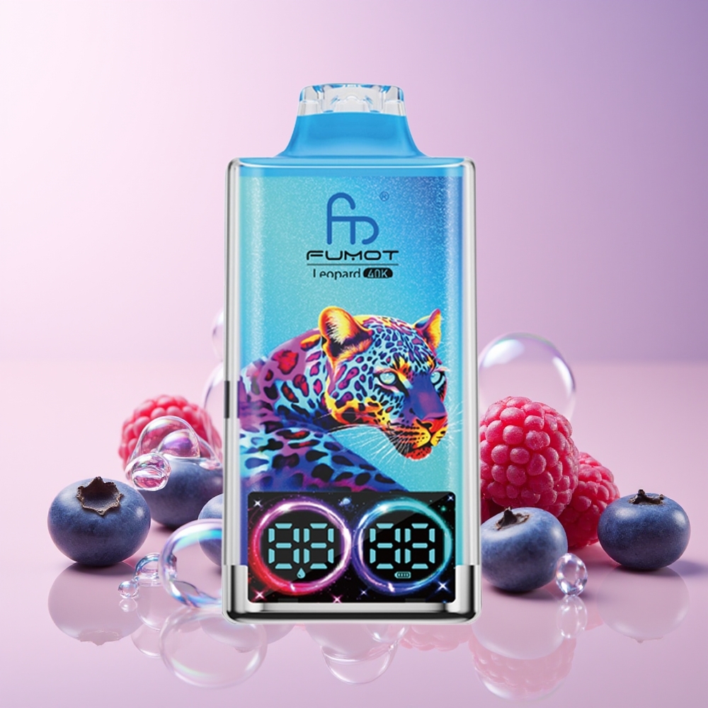 Finland tukku Fumot Leopard 40K Puffs Disposable Vape - 40000 Puffia - 700mAh Akku - Type-C Lataus