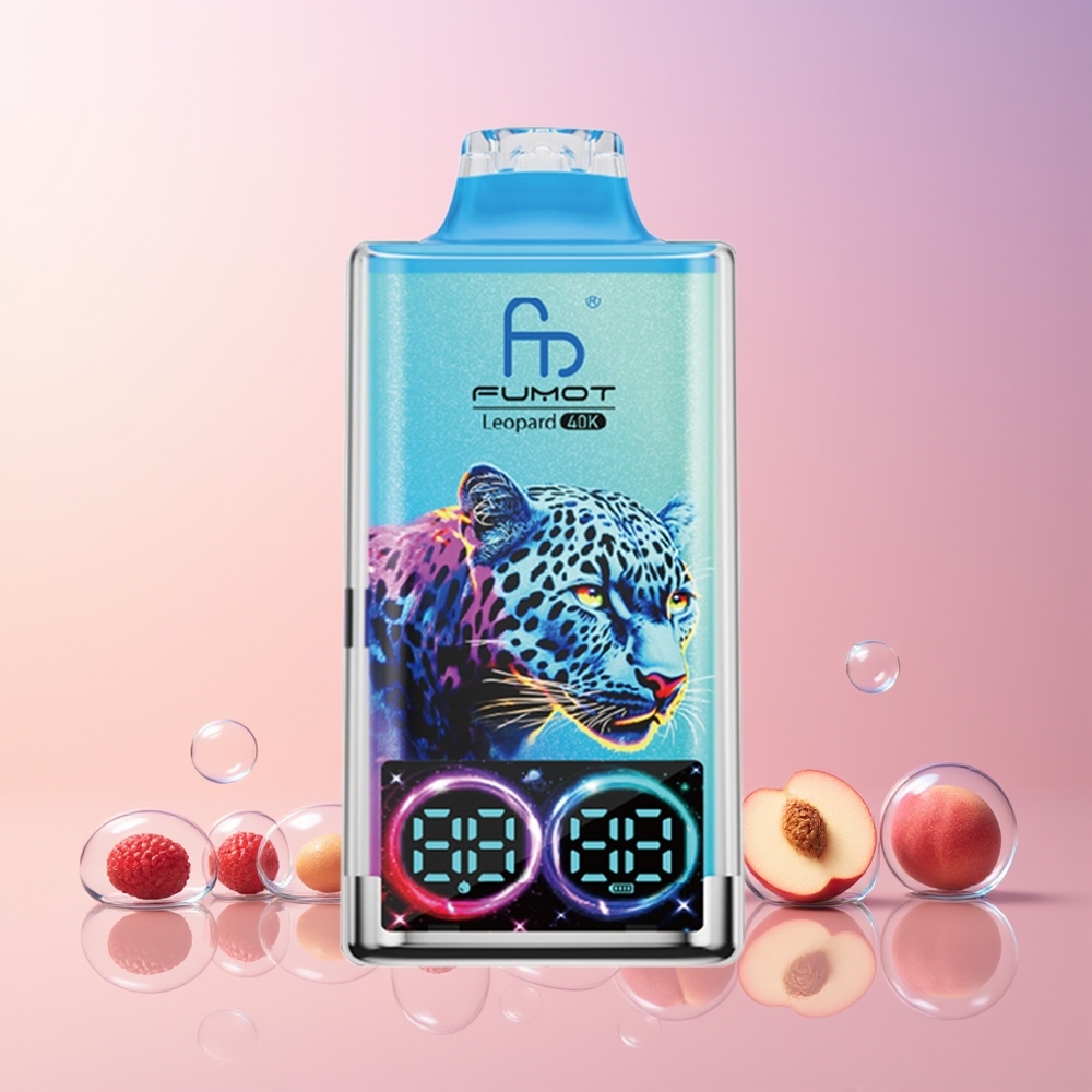 Finland tukku Fumot Leopard 40K Puffs Disposable Vape - 700mAh Akku, Jopa 40000 Puffs, Type-C Lataus