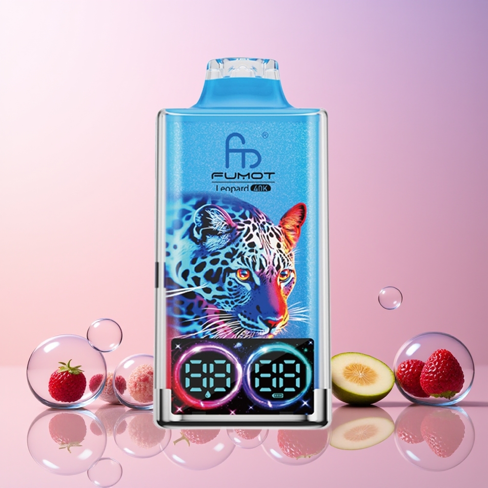 Finland tukku Fumot Leopard 40K Puffs Disposable Vape - 700mAh Akku, Jopa 40000 Tupahdusta, Type-C Lataus