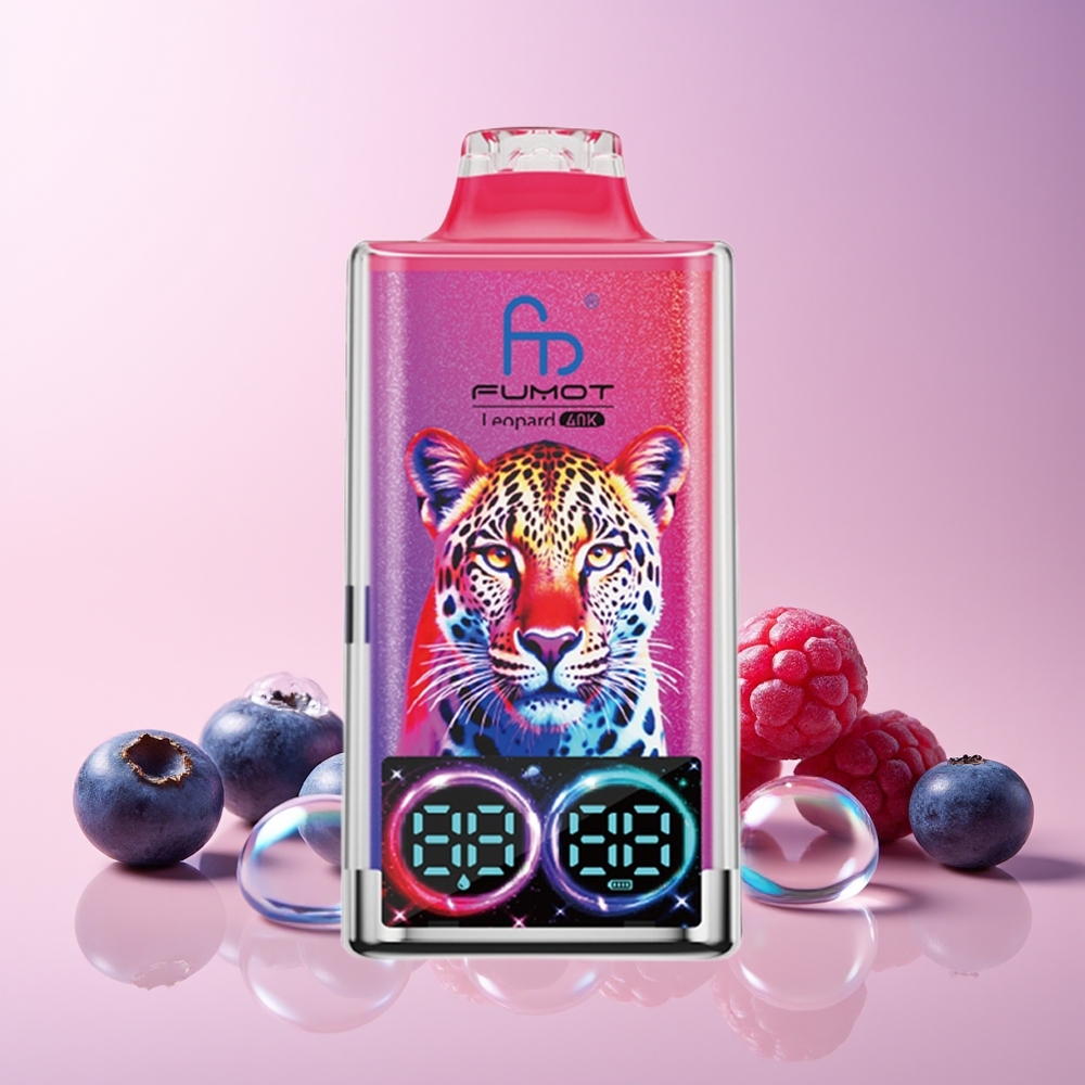 Finland tukku Fumot Leopard 40K Puffs Disposable Vape - 700mAh Akku, Jopa 40000 Tupakkaa, Type-C Lataus