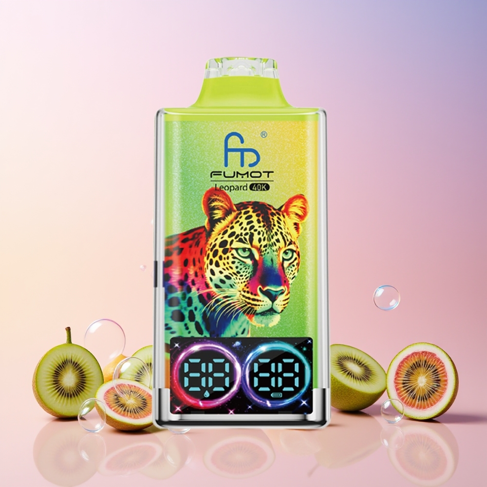 Finland tukku Fumot Leopard 40K Puffs Disposable Vape - 700mAh Akku, Jopa 40000 Tupakointia, Type-C Lataus