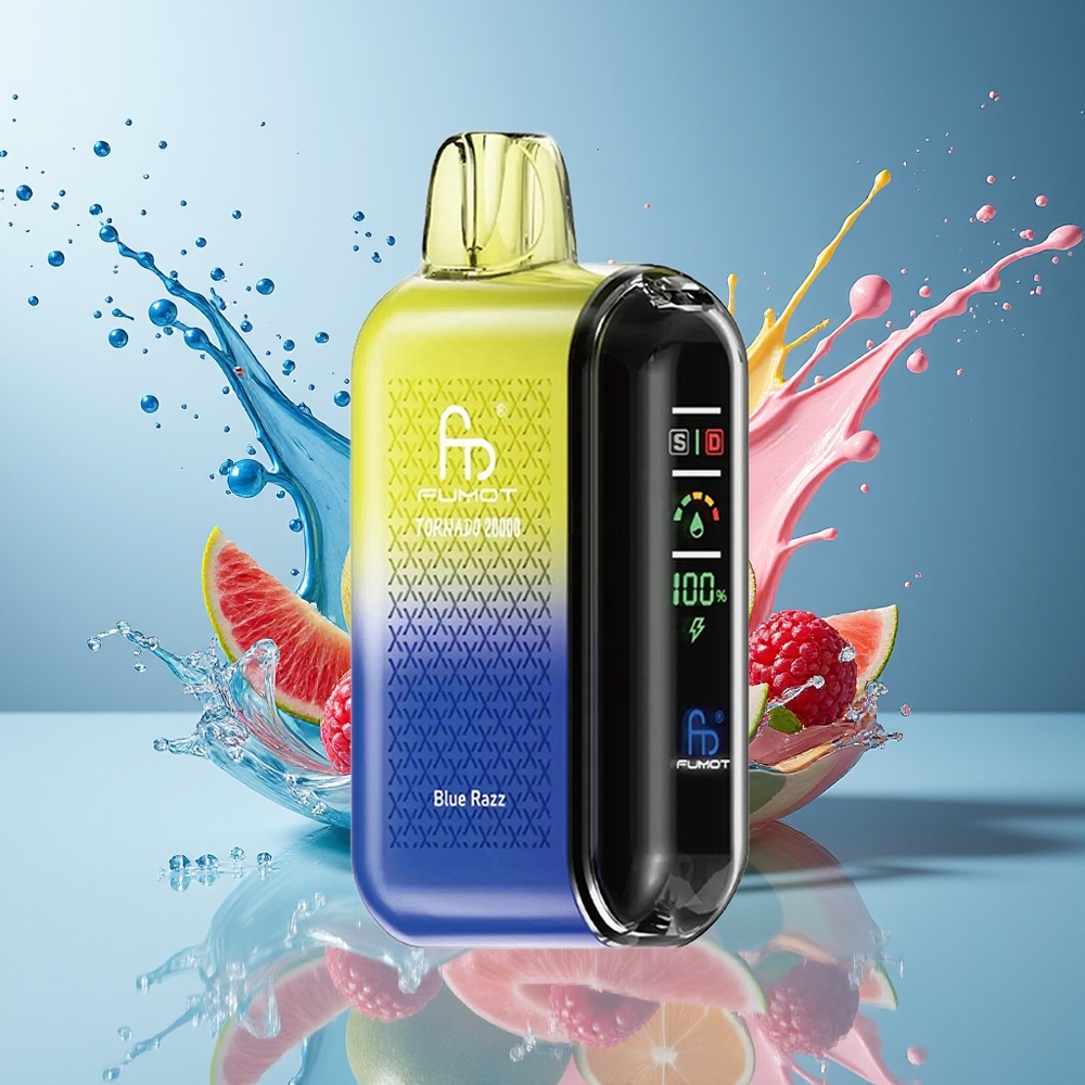 Finland tukku Fumot Tornado 20000 Puffs 20ml Nestemäki 850mAh Akku
