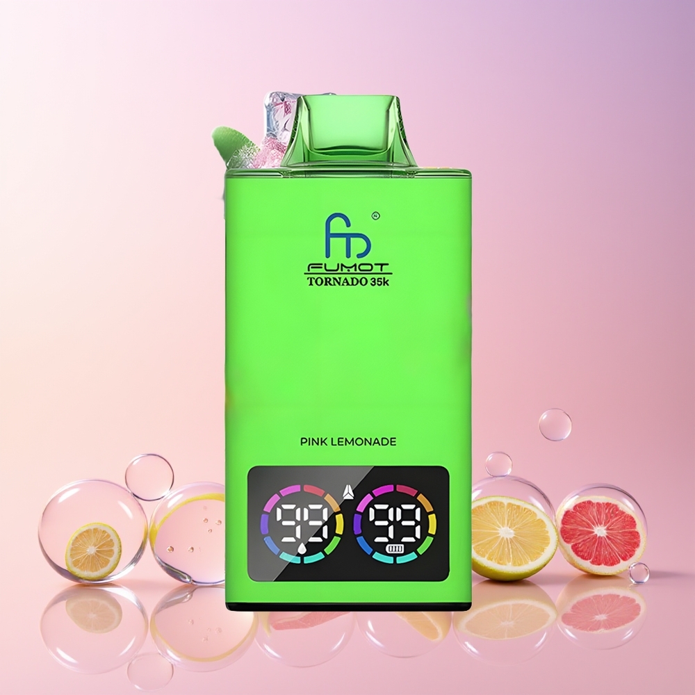 Finland tukku Fumot Tornado 35K Disposable Vape - Kaksoishuotrakela, 15ml E-mehu, 35000 Puffia
