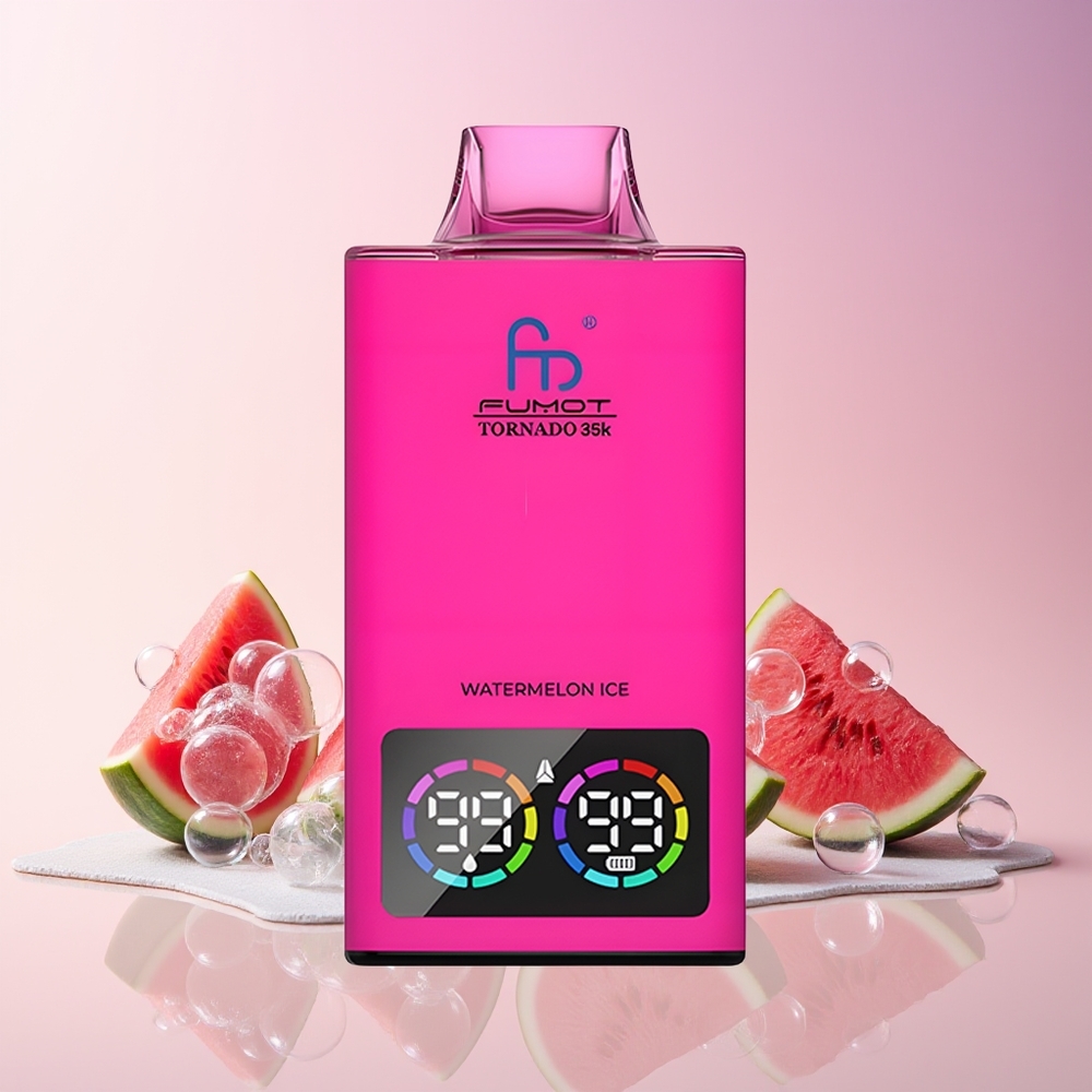 Finland tukku Fumot Tornado 35K Disposable Vape - Kaksoisverkkokäämi - 35000 savutusta