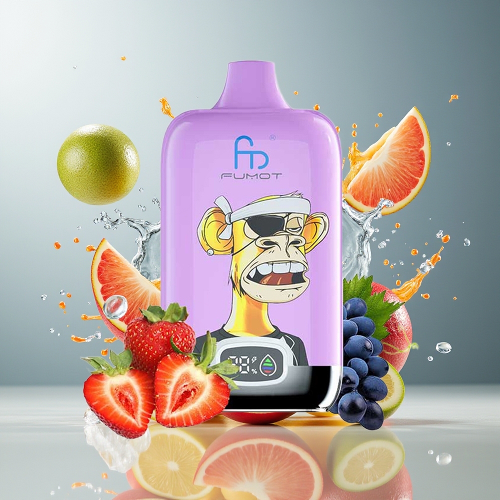Finland tukku Fumot Tornado Digital Box 12000 Puffs - 20ml Nestemäistä - 550mAh Akku