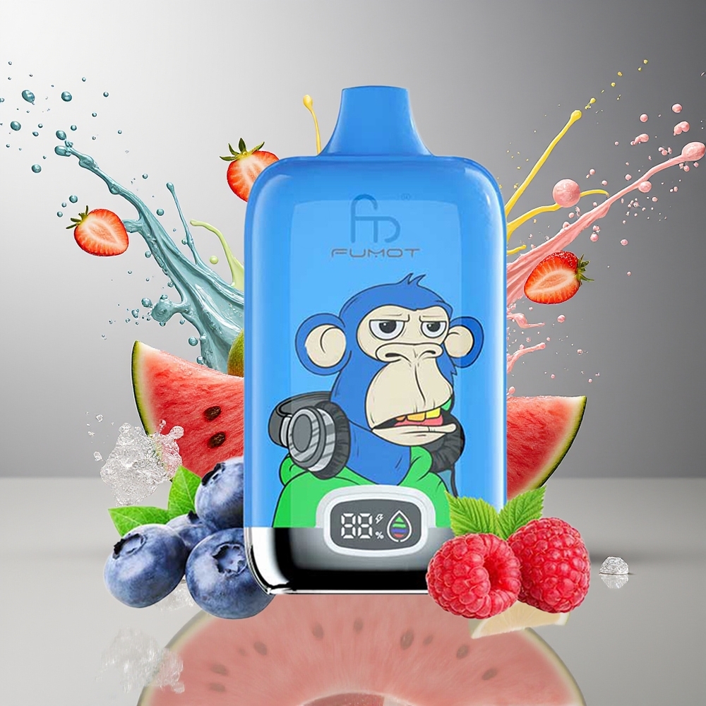 Finland tukku Fumot Tornado Digital Box 12000 Puffs 20ml Nestemäistä 550mAh Akku