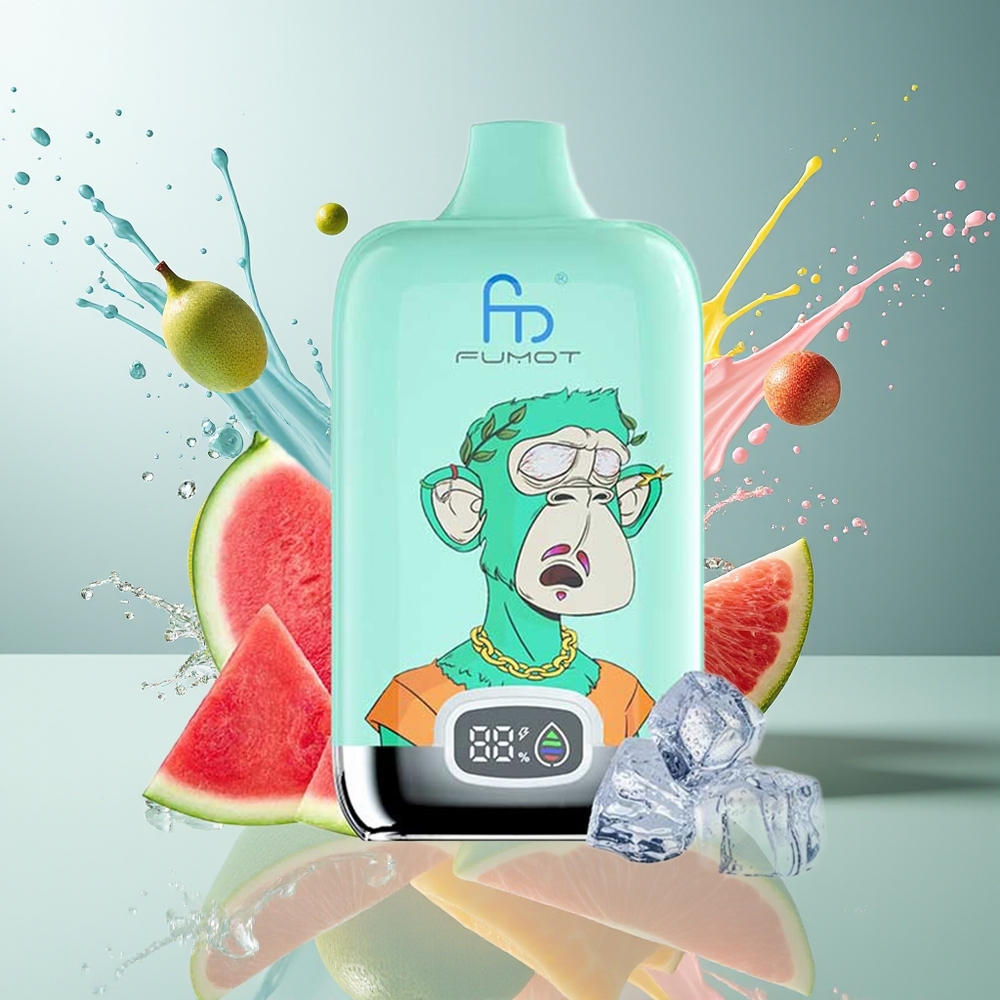 Finland tukku Fumot Tornado Digital Box 12000 Puffs - 20ml Nestemäistä - 550mAh Ladattava akku - Mesh-käämit