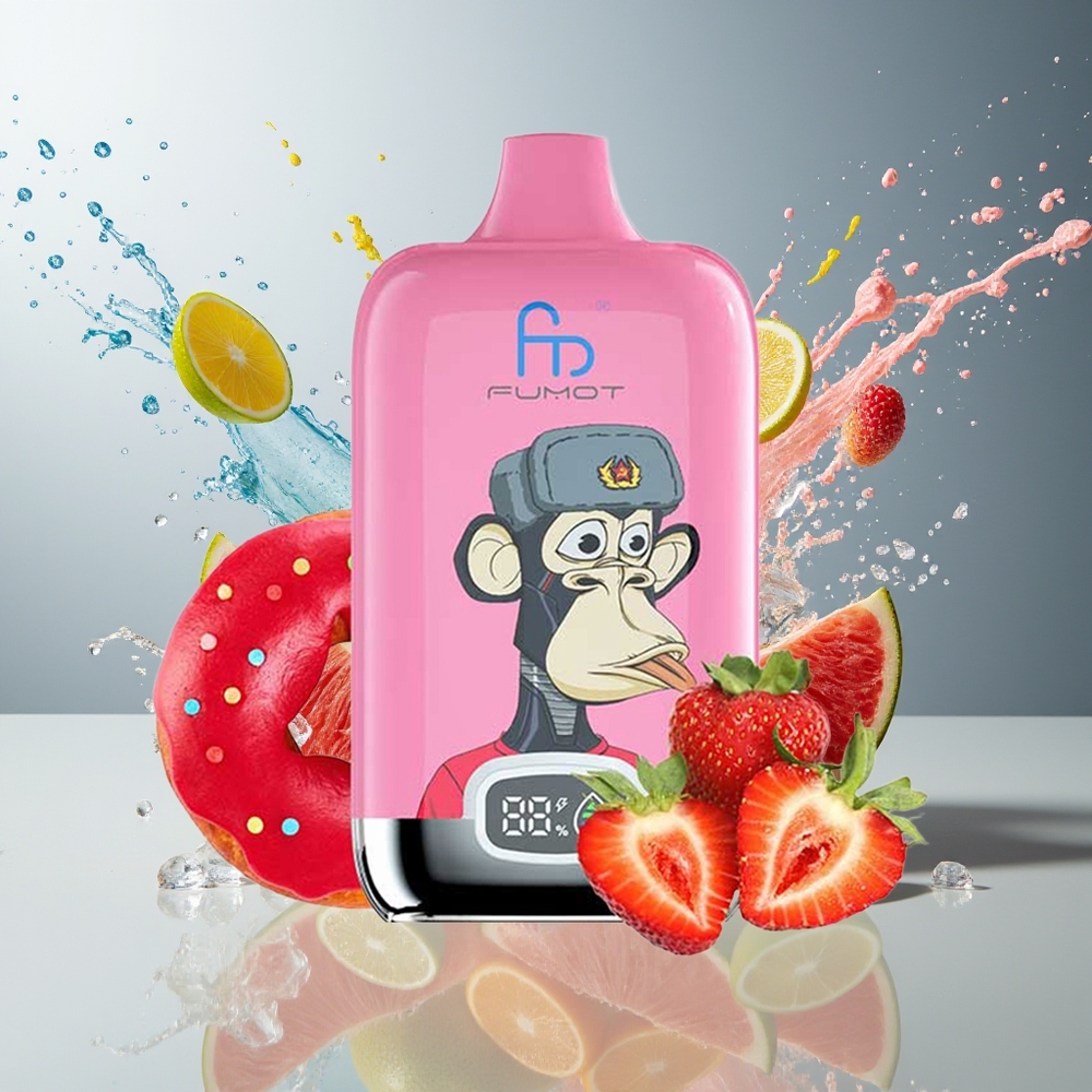 Finland tukku Fumot Tornado Digital Box 12000 Puffs 20ml nestemäys 550mAh akku