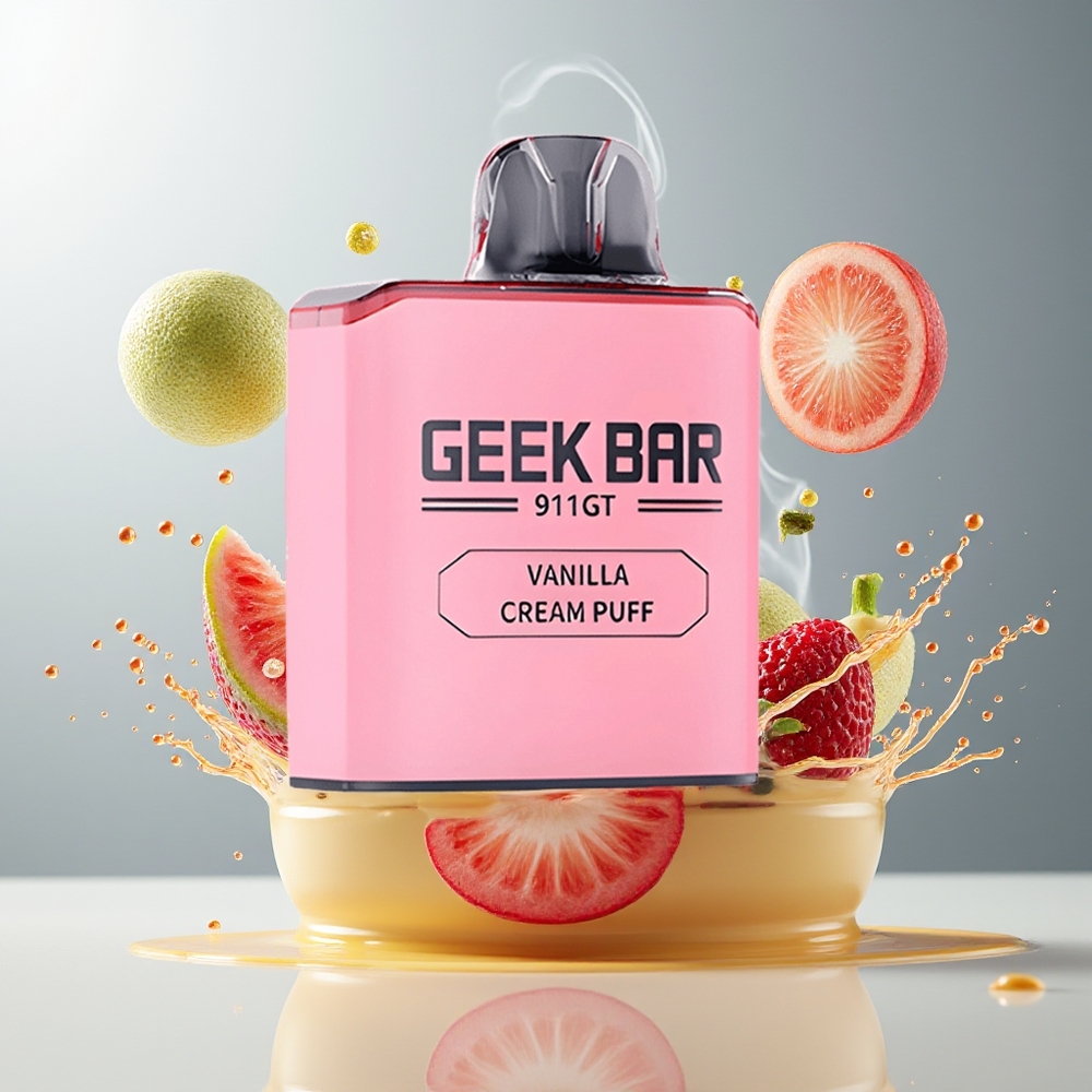 Finland tukku GEEK BAR 911 GT 16000 Puffs Kertakäyttöinen Vape 16 000 Pussit 800mAh Akku