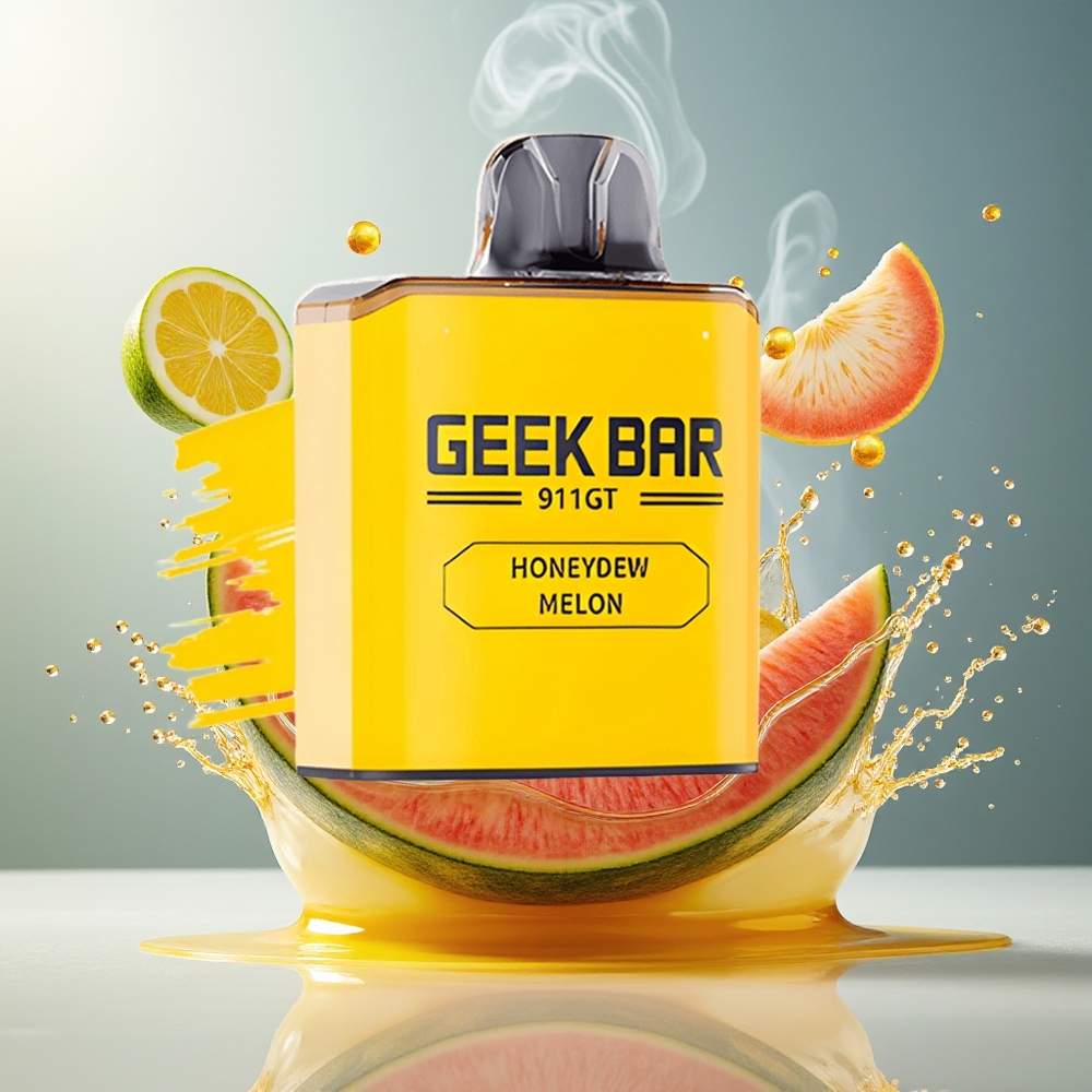 GEEK BAR 911 GT Finland tukku 16000 Puffia 800mAh Akku Hunajameloni