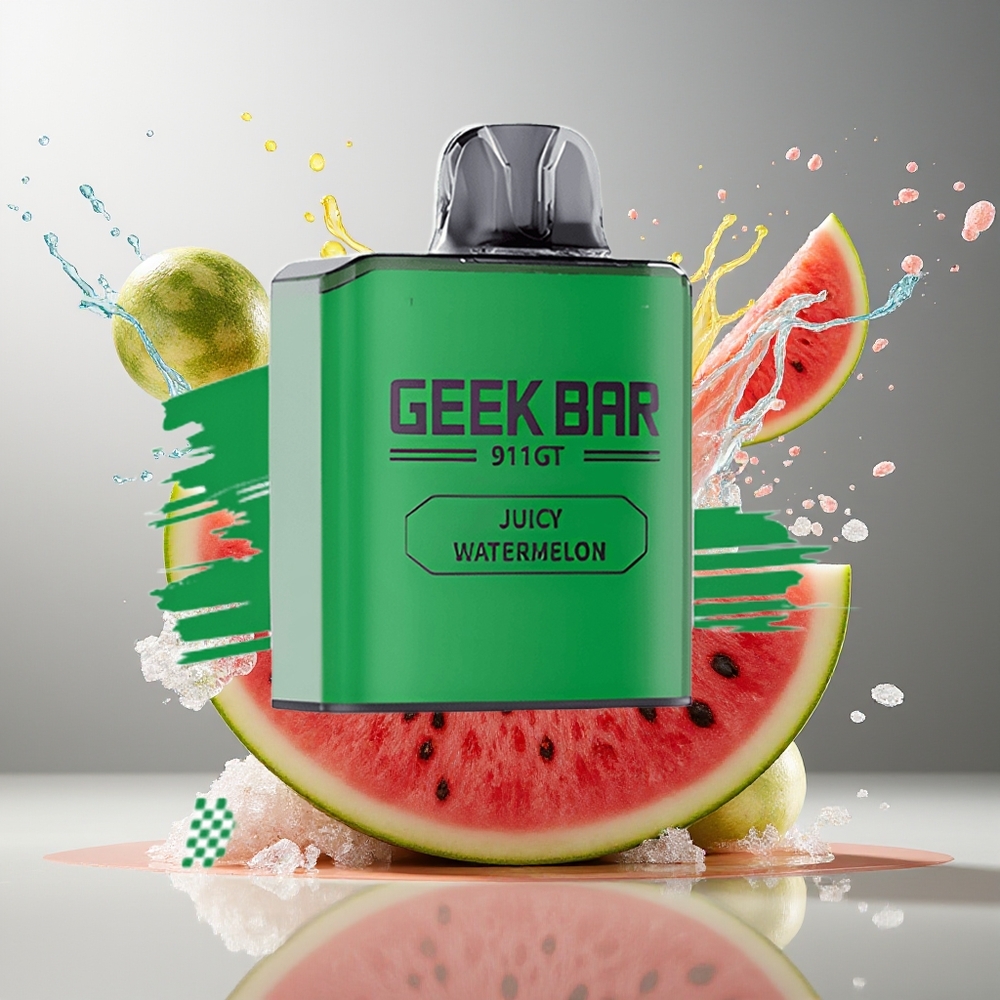 GEEK BAR 911 GT Finland tukku 16000 Puffia 800mAh Akku Mehukas vesimeloni