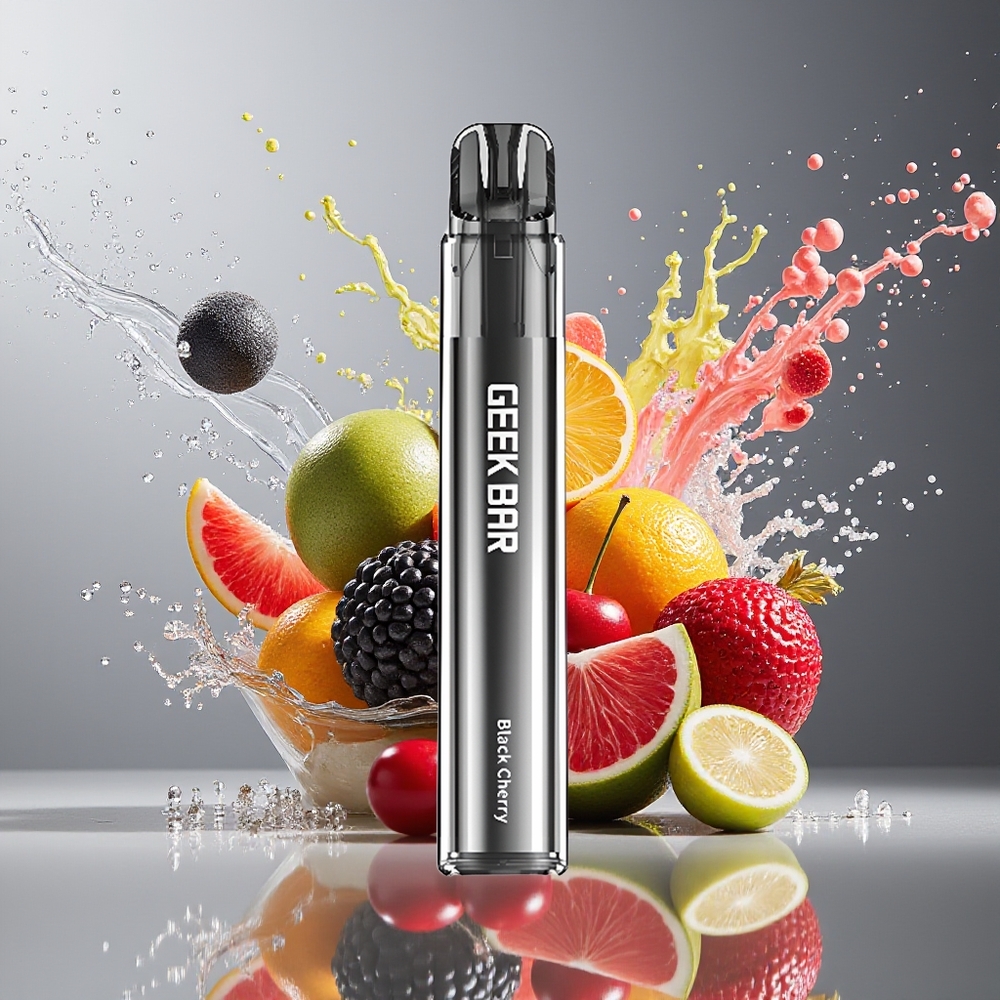 Finland tukku GEEK BAR Elite 1000 Puffs Kertakäyttöinen Vape - 1000 Puff (1000 Imua), 650mAh Akku, 20 mg/ml Nikotiinia