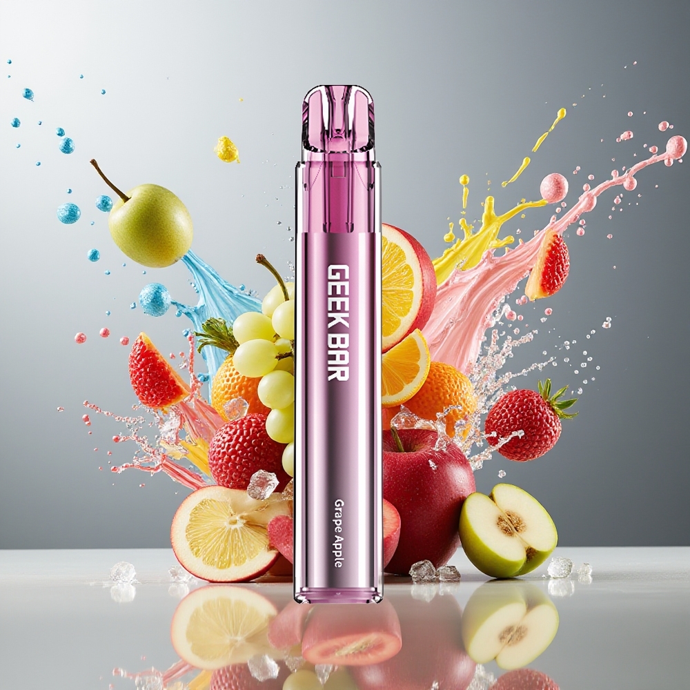 Finland tukku GEEK BAR Elite 1000 Puffs Kertakäyttöinen Vape - 1000 Pussit (Puffs), 650mAh Akku