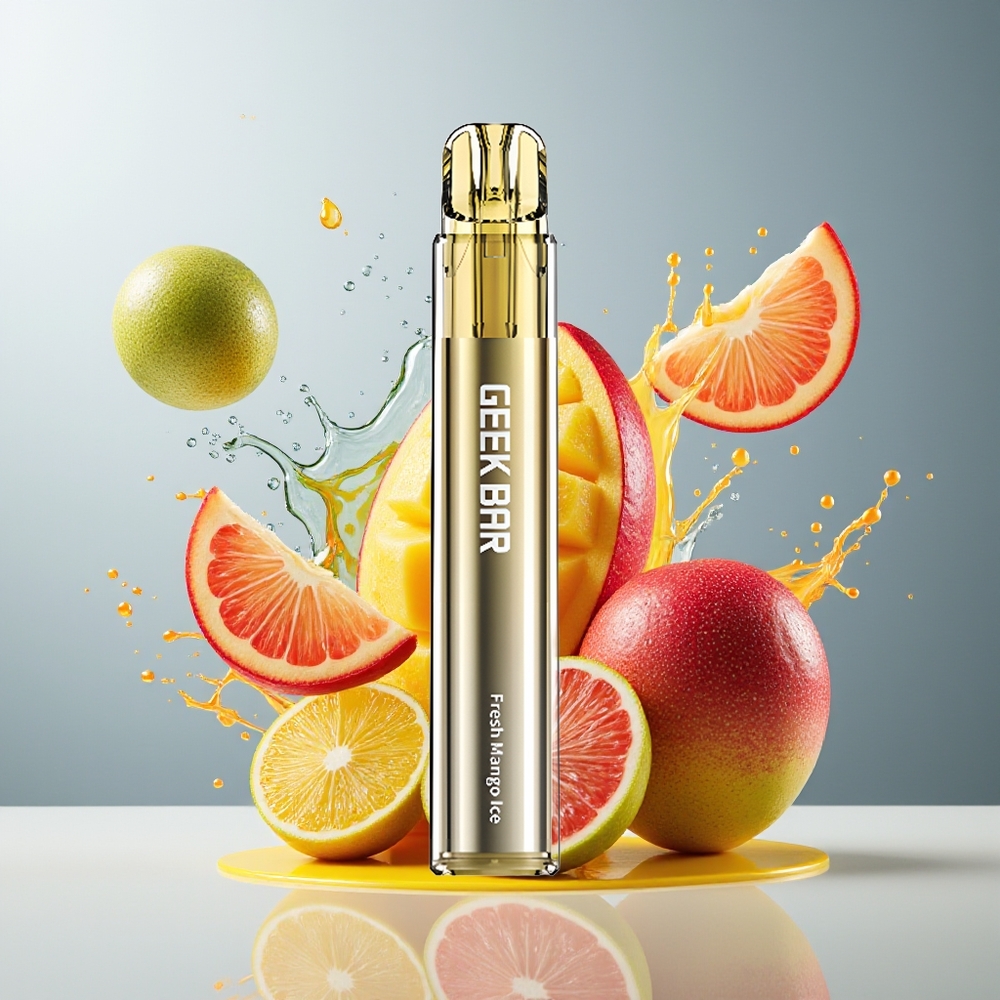 Finland tukku GEEK BAR Elite 1000 Puffs Kertakäyttöinen Vape - 650mAh Akku, 20 mg/ml Nikotiini