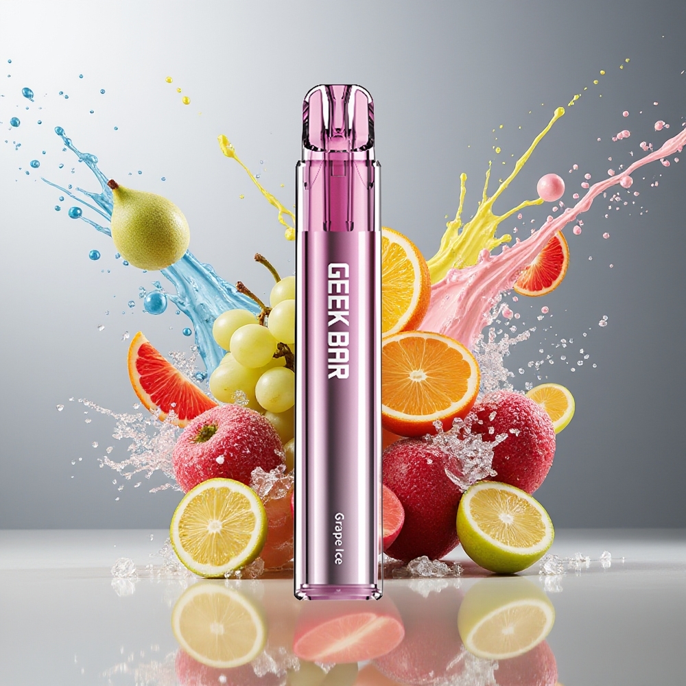 Finland tukku GEEK BAR Elite 1000 Puhallus Käyttöön valmis Vape 650mAh Mesh Käämi