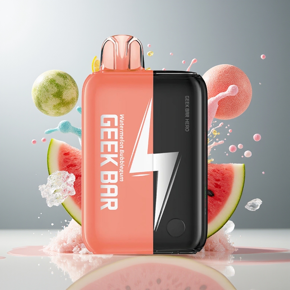 Finland tukku GEEK BAR Hero 20000 tupakkaa 50 mg (5%) nikotiinia USB Type-C