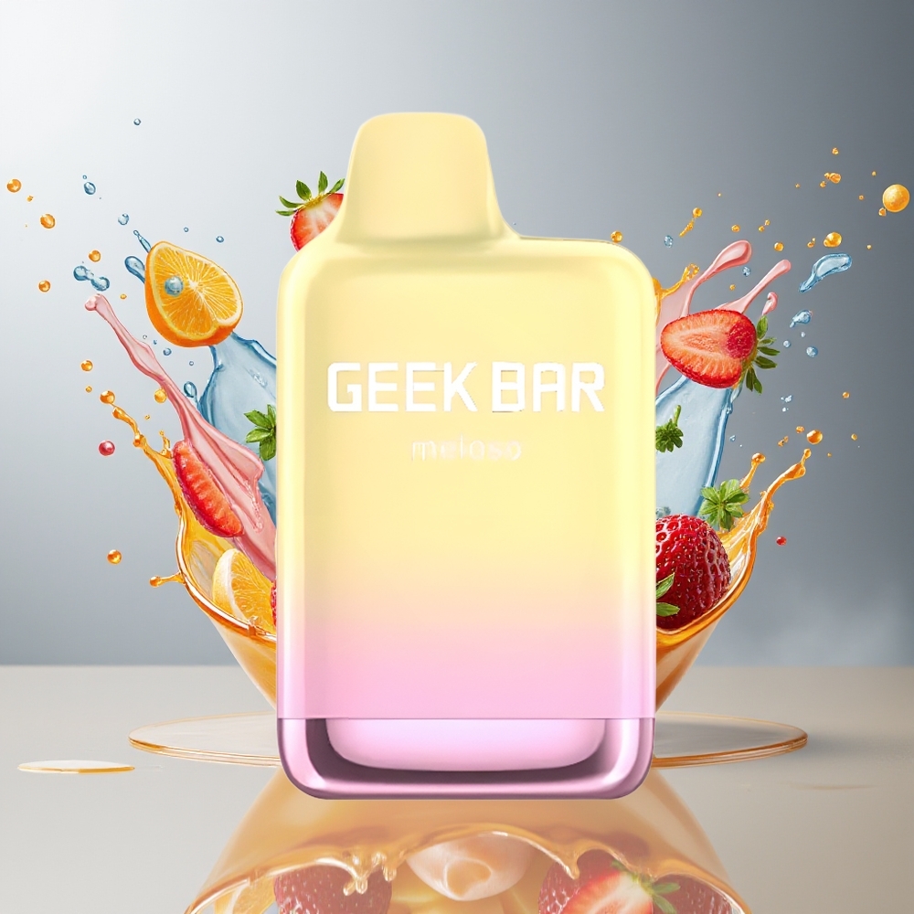 Finland tukku GEEK BAR Meloso Max 9000 Puffs - 14ml, 5% Nikotiinia, USB Type-C