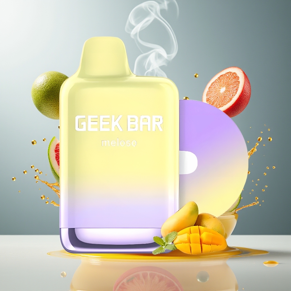 Finland tukku GEEK BAR Meloso Max 9000 Puffs Kertakäyttöinen Vape 9000 savukertaa 14ml nestemäärä