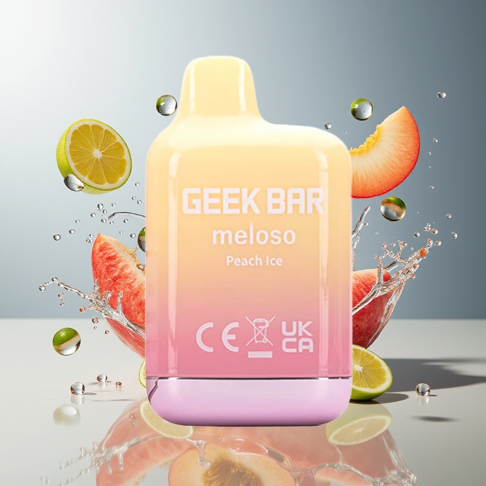 Finland tukku GEEK BAR Meloso Mini 600 Puffaa Kertakäyttöinen Vape 550mAh Akku 2ml Nestemäärä
