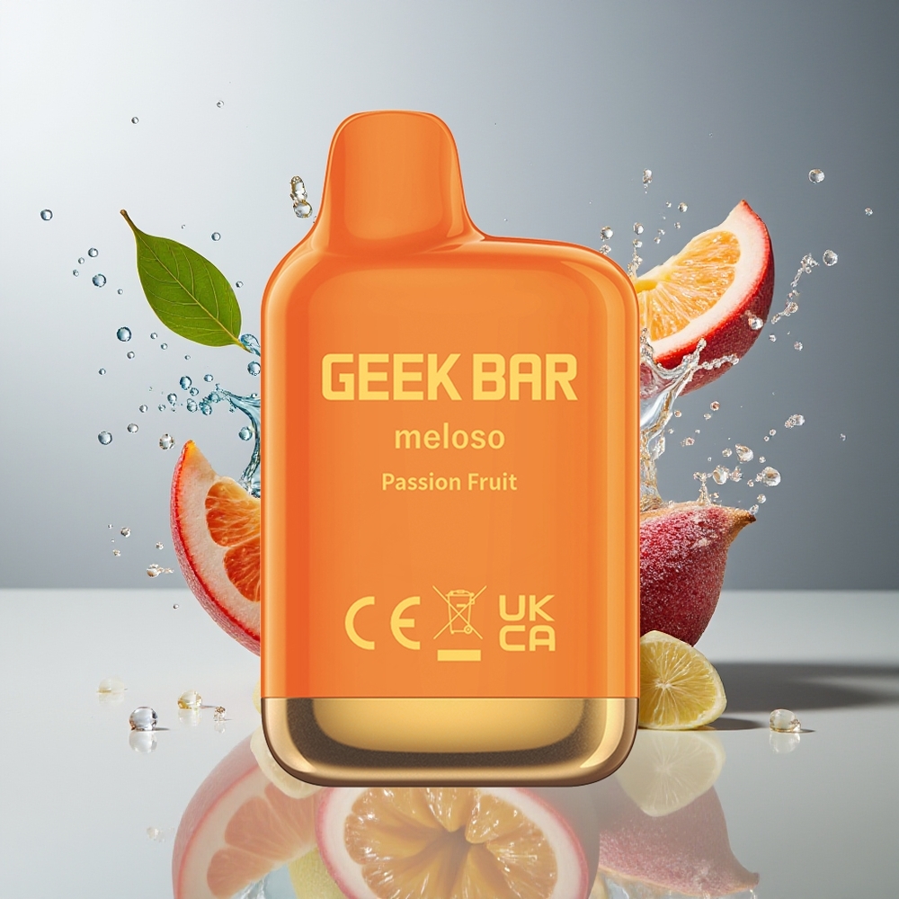 Finland tukku GEEK BAR Meloso Mini 600 Puffia Akku 550mAh Nestemäärä 2ml