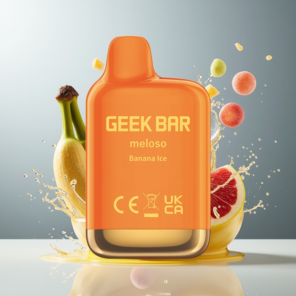 Finland tukku GEEK BAR Meloso Mini 600 Puffs 550mAh akku 2ml nestemäärä