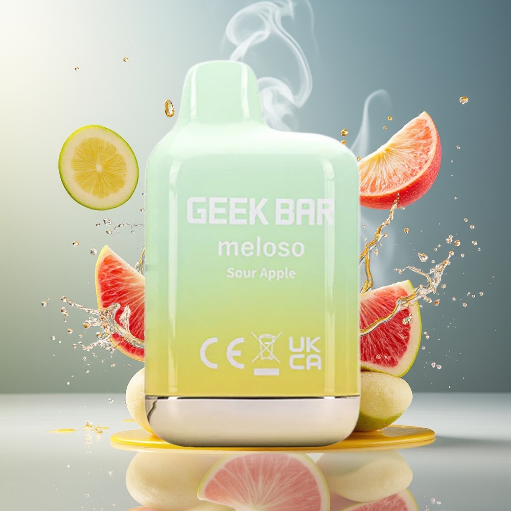 Finland tukku GEEK BAR Meloso Mini 600 Puffs Akku 550mAh / Neste 2ml