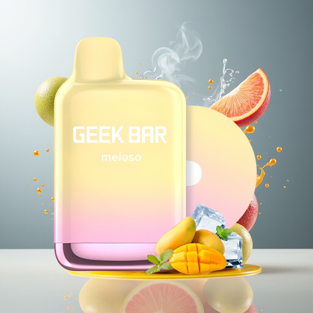 Finland tukku GEEK BAR Meloso Pro 4000 Puffia 12ml Ejuicea 2% Nikotiinia