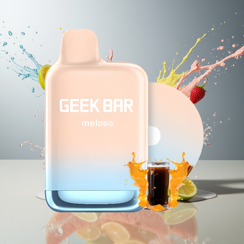 Finland tukku GEEK BAR Meloso Pro 4000 Puffs 12ml E-nestettä 2% Nikotiinia Kertakäyttöinen Vape