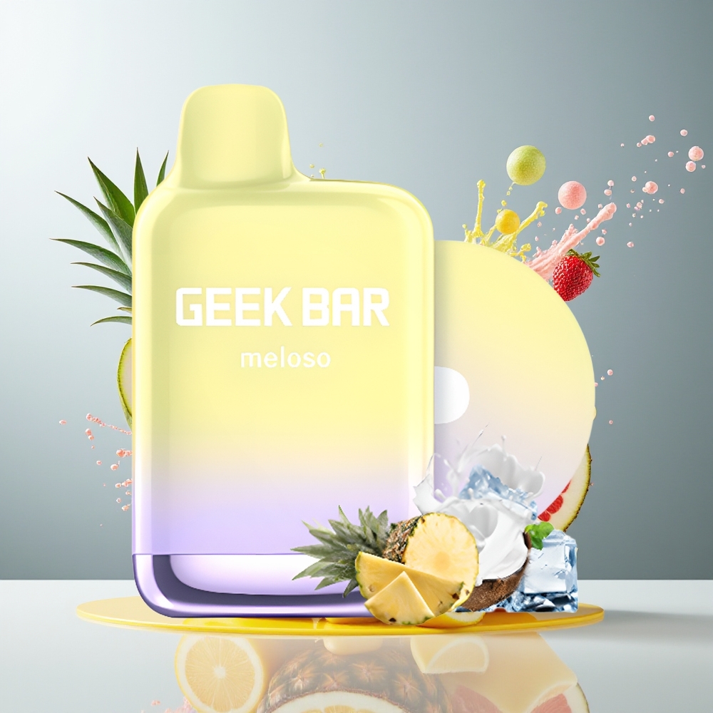 Finland tukku GEEK BAR Meloso Pro 4000 Puffs Kertakäyttöinen Vape 12ml Ejuice 2% Nikotiinia