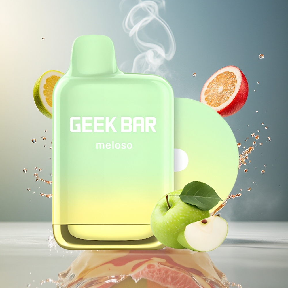 Finland tukku GEEK BAR Meloso Pro 4000 Puffs Kertakäyttöinen Vape 12ml Esnestä täytetty 2% Nikotiinia