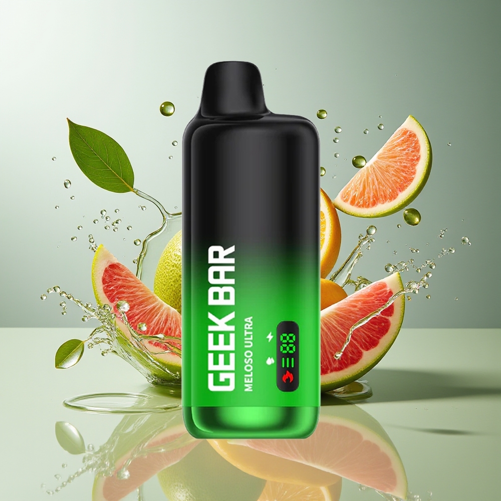 Finland tukku GEEK BAR Meloso Ultra 10000+ Tupakka Nikotiinivahvuus 5% USB-C -lataus Kertakäyttöinen Vape