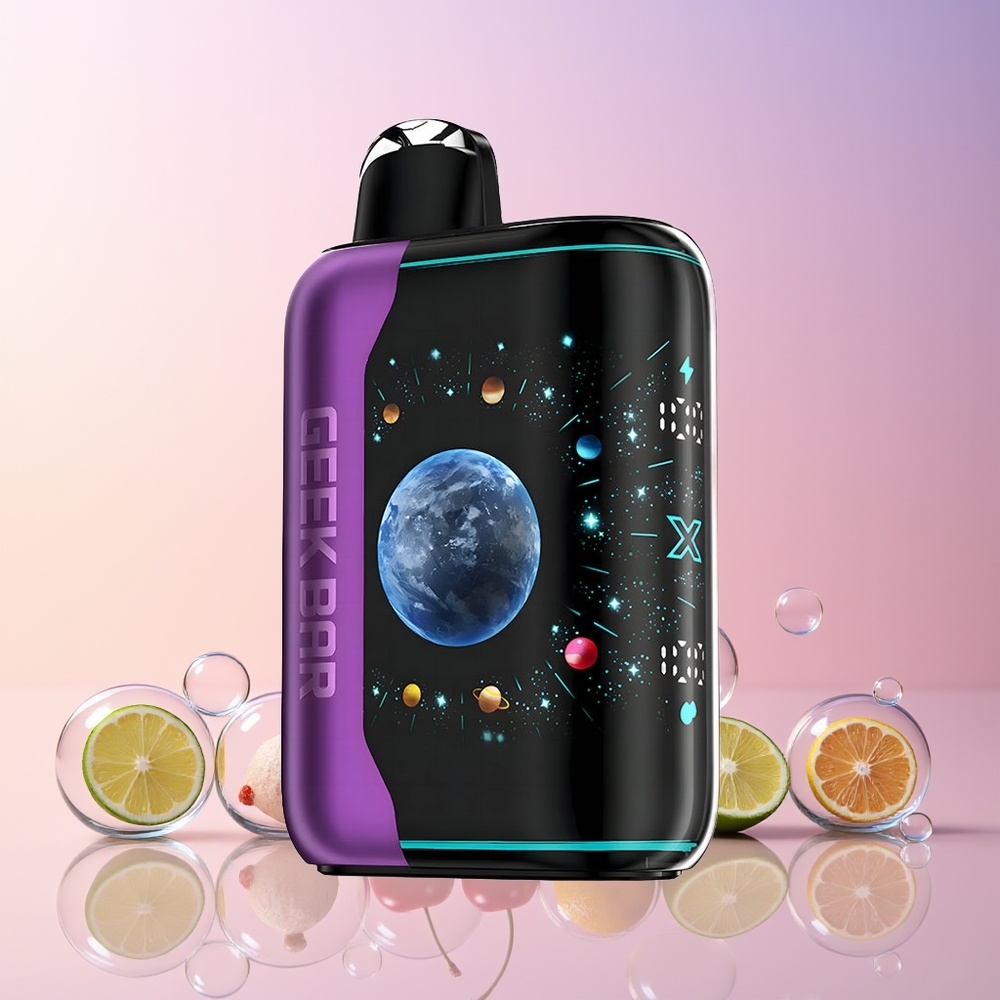 Finland tukku GEEK BAR Platinum Edition - Jopa 25000 Puffia Tavallisella Tilalla - Nopea USB-C -Lataus