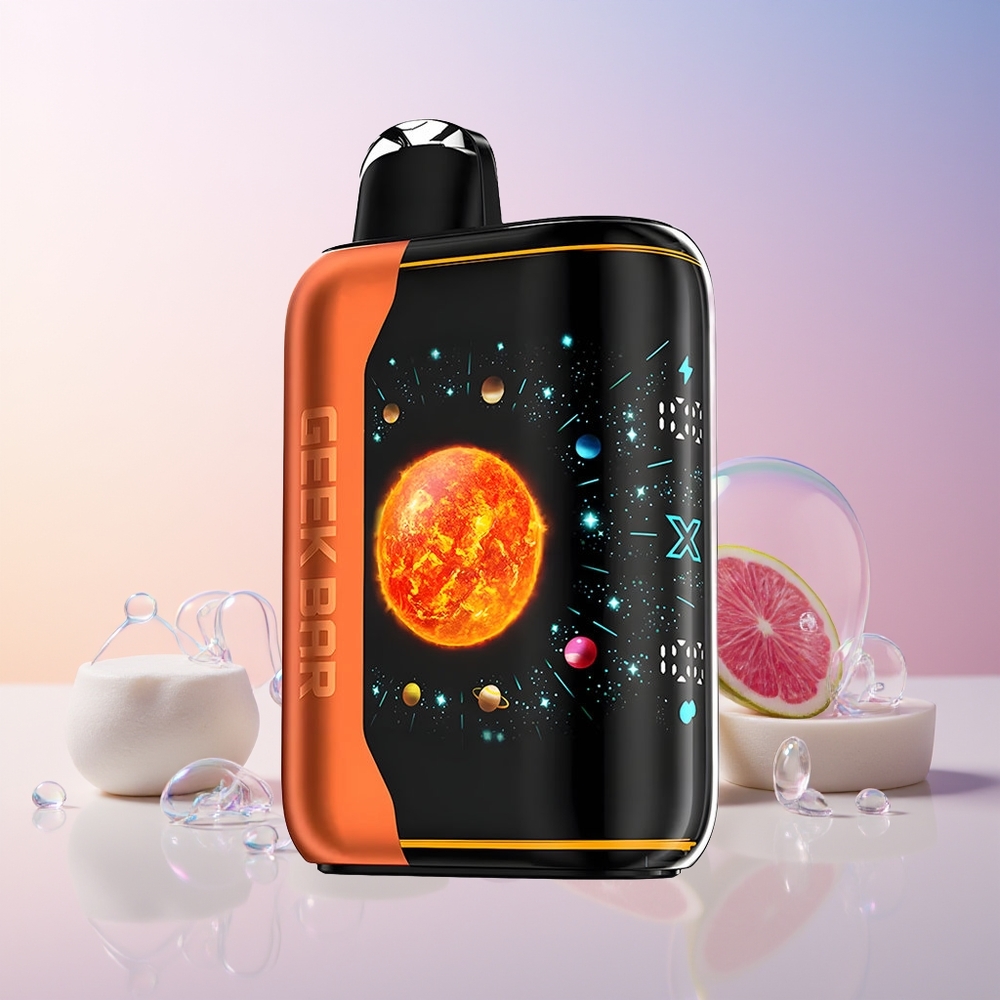 Finland tukku GEEK BAR Platinum Edition - Jopa 25000 savutusta Tavallisella tilalla - 20mL E-nestettä