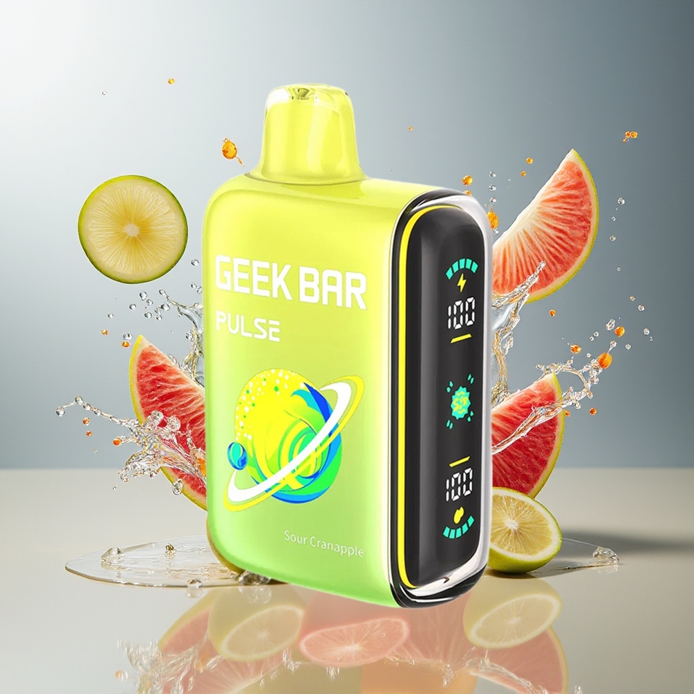 Finland tukku Geek Bar Pulse 15000 Puffs 15000 tupakointikertaa 16ML nestemäistä 5% nikotiinia