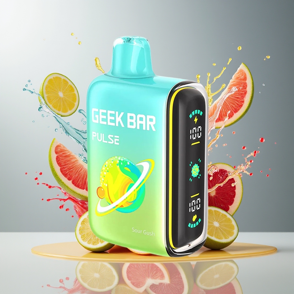 Finland tukku Geek Bar Pulse 15000 Puffs 15000 tupakointikertaa 16ML nestemäistä 5% nikotiinia