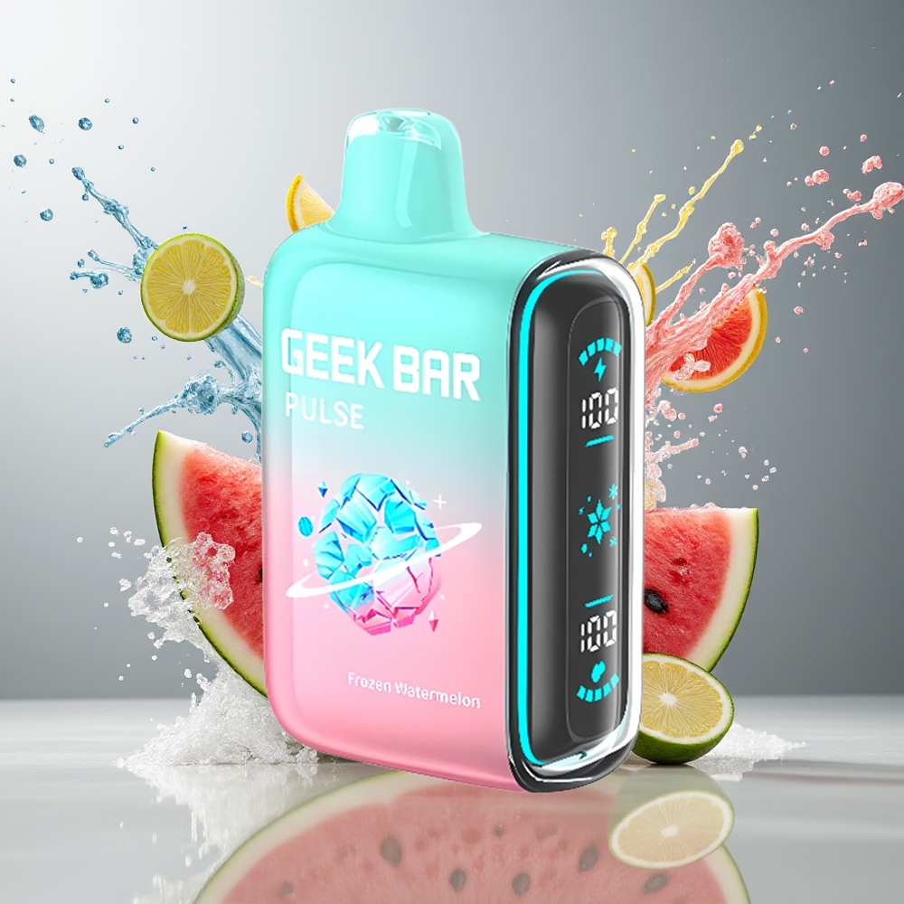 Finland tukku Geek Bar Pulse 15000 Puffs 16ML Nestemäistä 5% Nikotiinia
