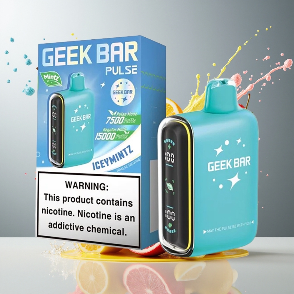 Geek Bar Pulse Finland tukku 15000 Tupakkaa 16ML Nestemäistä Nikotiinia
