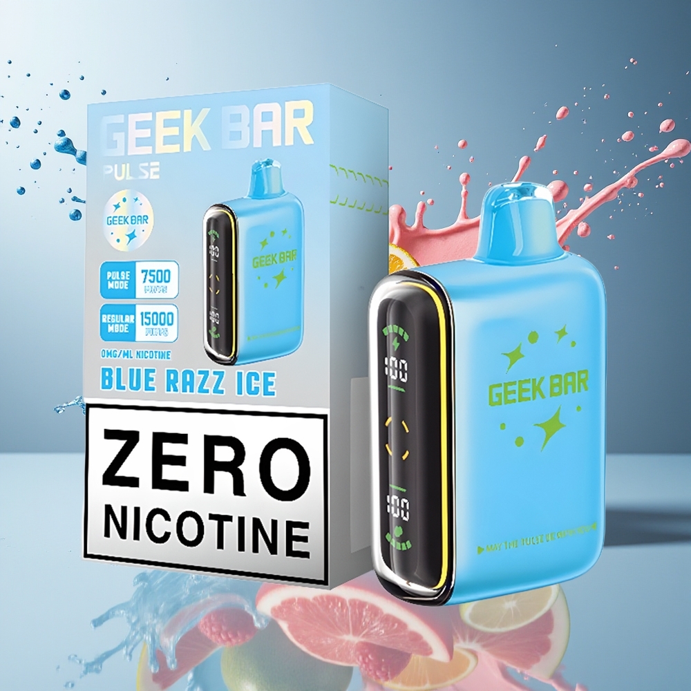 Geek Bar Pulse Finland tukku 15000 Tupakkaa 16ML Nestemäistä Nikotiinia 5%