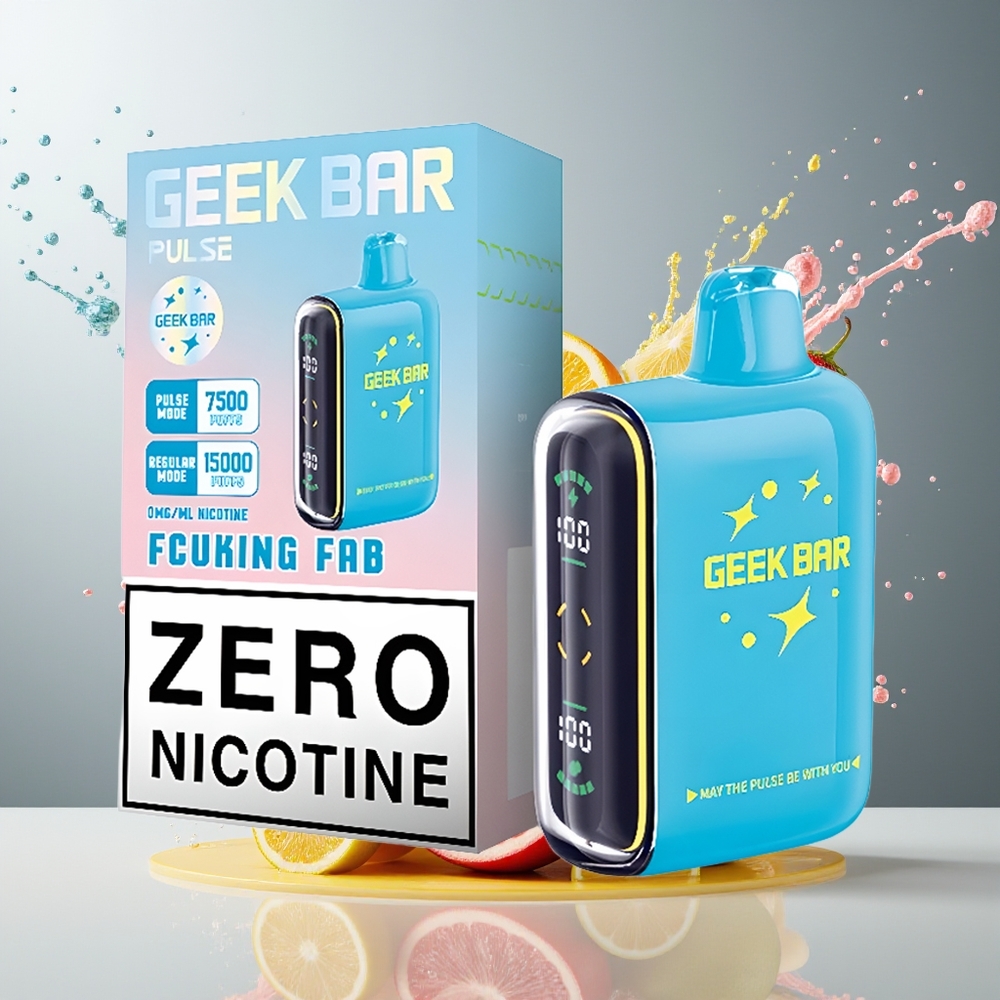 Geek Bar Pulse Finland tukku 15000 Tupakkaa 16ML Nestemäistä Nikotiinia 5%