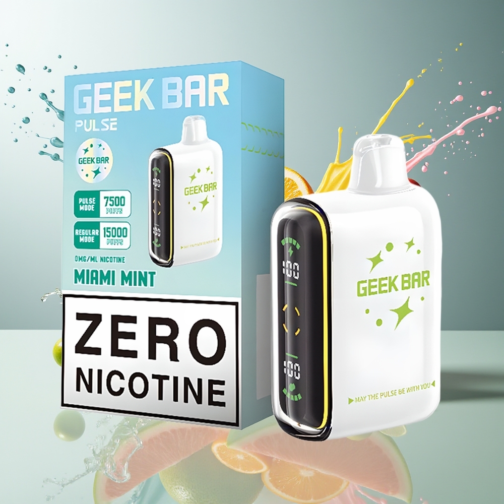 Geek Bar Pulse Finland tukku 15000 Tupakkaa 16ML Nestemäistä Nikotiinia 5%