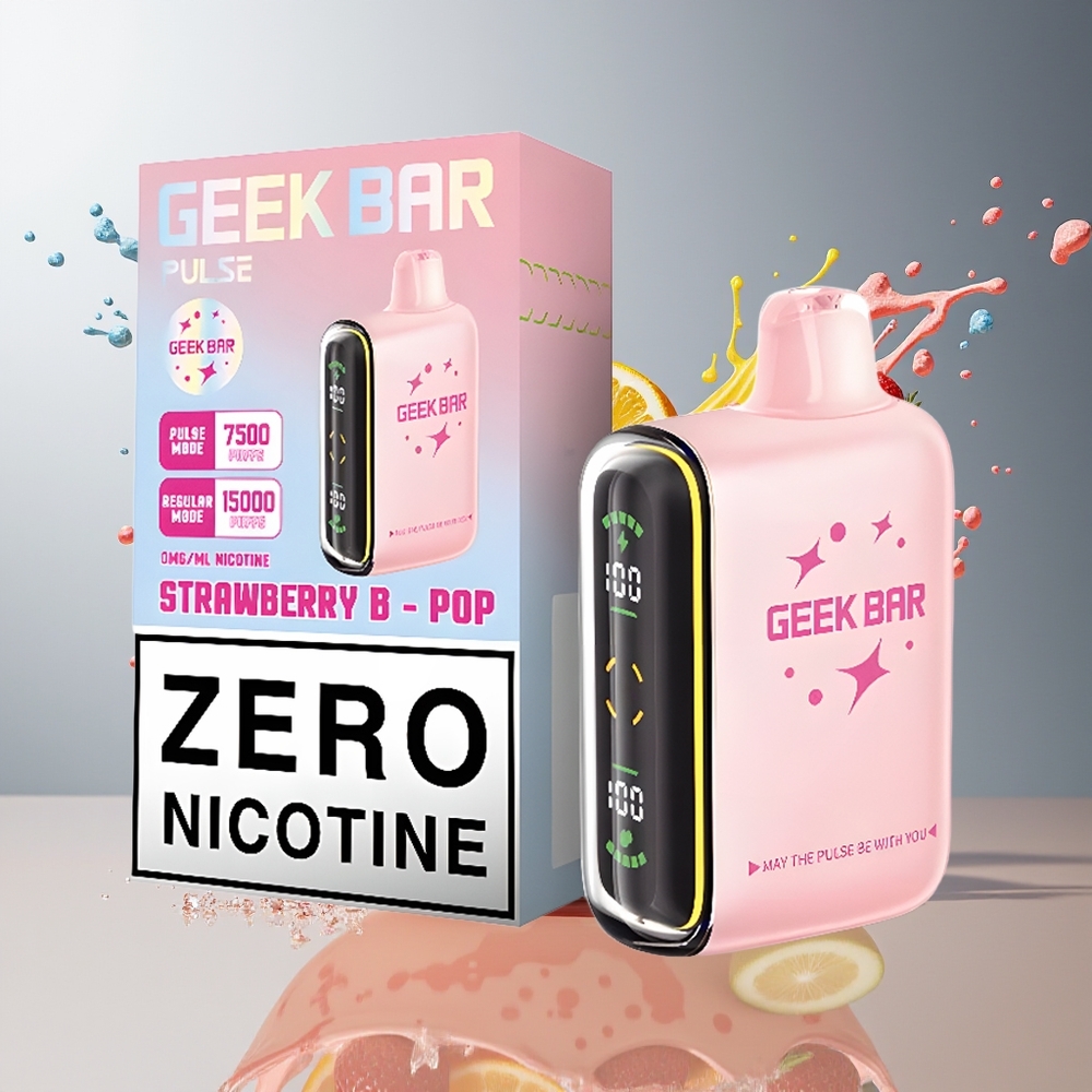 Geek Bar Pulse Finland tukku 15000 Tupakkaa 16ML Nestemäistä Nikotiinia 5%