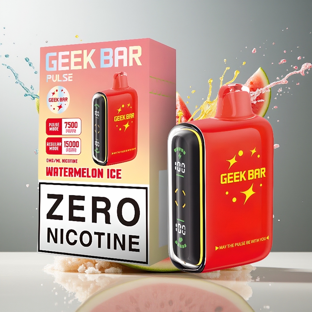 Geek Bar Pulse Finland tukku 15000 Tupakkaa 16ML Nestemäistä Nikotiinia 5%